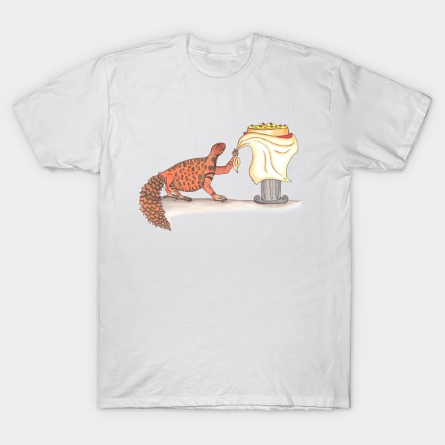 U is for Uromastyx T-Shirt by thewatercolorwood